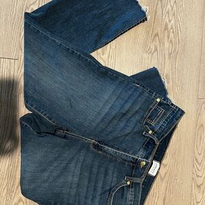 crown & ivy High Rise Dark Blue Jeans